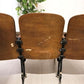 Home & Living > Furniture - 5 Vintage Wood Folding Theater Seats, Auditorium Seats, Entryway Bench, E15 by The Old Grainery
