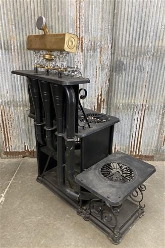 Quick Meal Kerosene Stove, Vintage 3 Burner Stove Range, Kerosene Fuel Tank