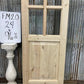 Home & Living > Home Improvement > Doors & Locks > Doors - French Single Door (24x96.5) 8 Pane Glass Door European Styled...