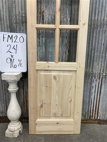 Home & Living > Home Improvement > Doors & Locks > Doors - French Single Door (24x96.5) 8 Pane Glass Door European Styled...