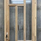 Antique French Single Door (27.5x82) Glass Pane Door with Jamb, Encased Door T57