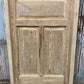 Antique French Single Door (32x92.5) Glass Pane Door with Jamb, Encased Door T38