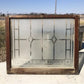 Home & Living > Home Improvement > Windows - Etched Frosted Clear Glass Vintage Church Window, Architectural Art Glass, G...