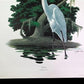Art & Collectibles > Prints > Lithographs - Richard Sloan, Great Egret, Signed Print, 28x22, Wade Collection, Plate 37 by...
