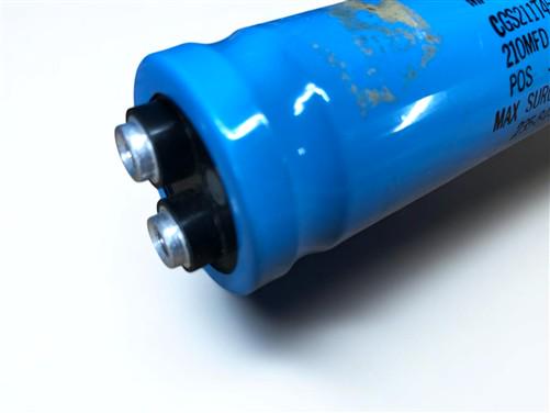Electronics & Accessories > Parts & Electrical - Mallory CGS Capacitor, 85C, Max Surge 525VDC Screw Terminal by The Old Gr...