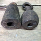 Craft Supplies & Tools > Tools & Equipment > Tool Parts & Accessories - Round Hanging Cast Iron Scale Weights Vintage Fair...