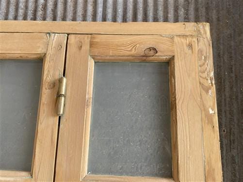 Antique French Double Doors (71x88) Frosted Glass European SideLite Jamb C4