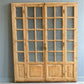 Antique French Double Doors (71x88) Frosted Glass European SideLite Jamb C1