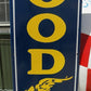 Home & Living > Home Decor > Wall Decor > Wall Hangings > Signs - Good Year Tires Porcelain Metal Sign, Good Year Advertis...