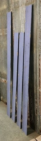 Home & Living > Home Improvement > Moldings & Trim - 4 Wood Trim Pieces, Architectural Salvage, Reclaimed Vintage Crown Mo...