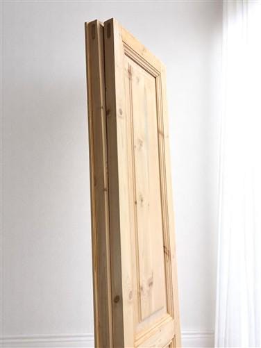 French Double Doors (36x96) Raised Panel Doors, European Styled Doors NM6