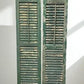 Antique Farmhouse Shutters, Wood Door Window Shutter, Architectural Salvage A69