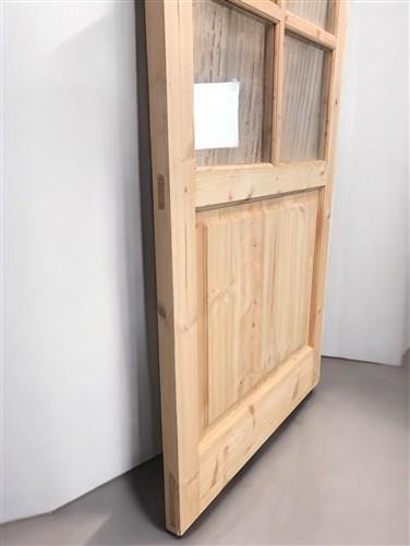 French Single Door (36x96.5) 8 Pane Glass Door European Styled FM21