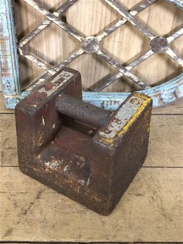 50 Lb US Standard Platform Scale Weight Doorstop Hitching Post Anvil Swage A24